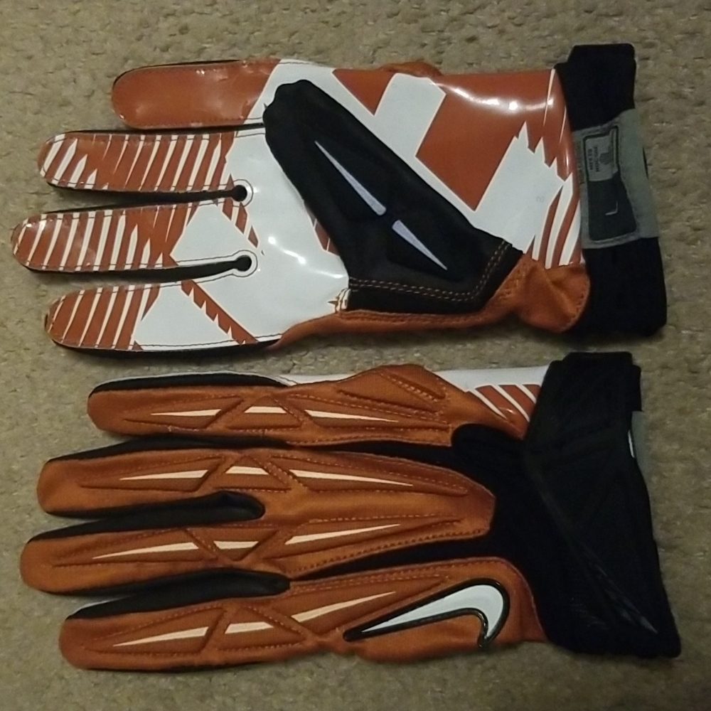 Nike football gloves